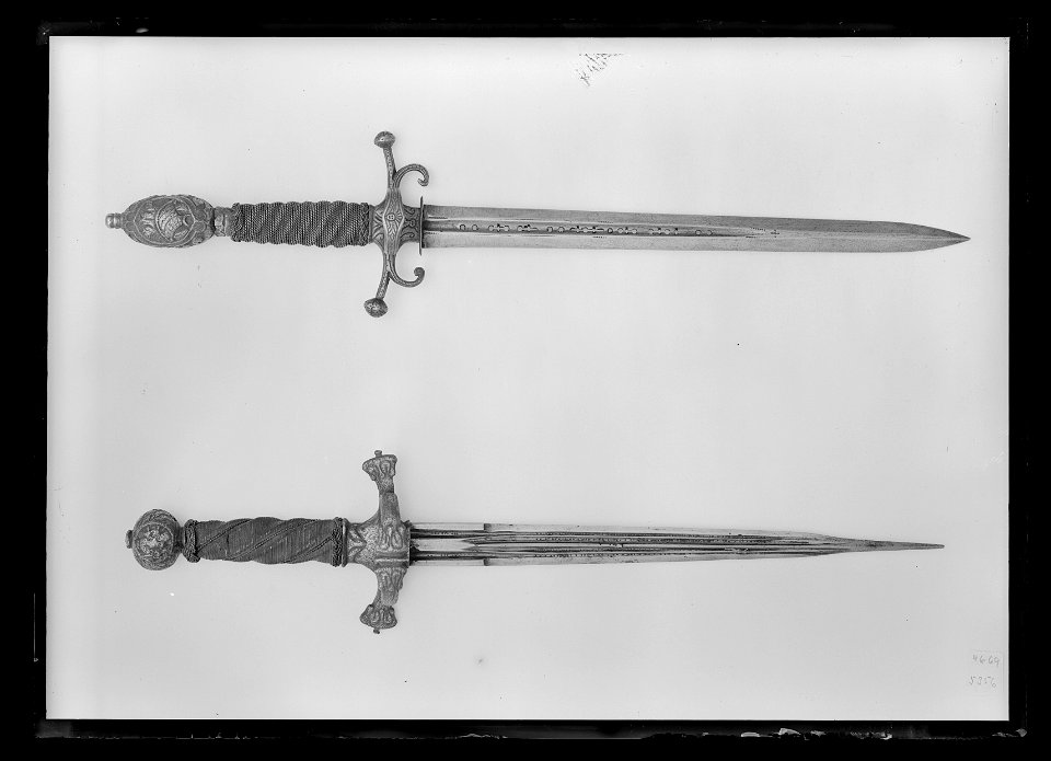 Dolk, imitation, Tyskland 1840-talet - Livrustkammaren - 51852