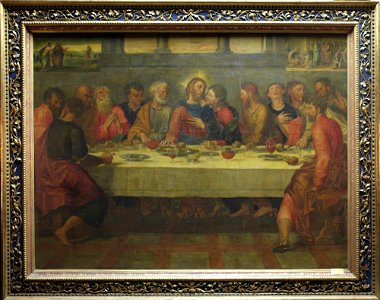 Domenico Brusasorci - The Last Supper - y1935-35 - Princeton University Art Museum