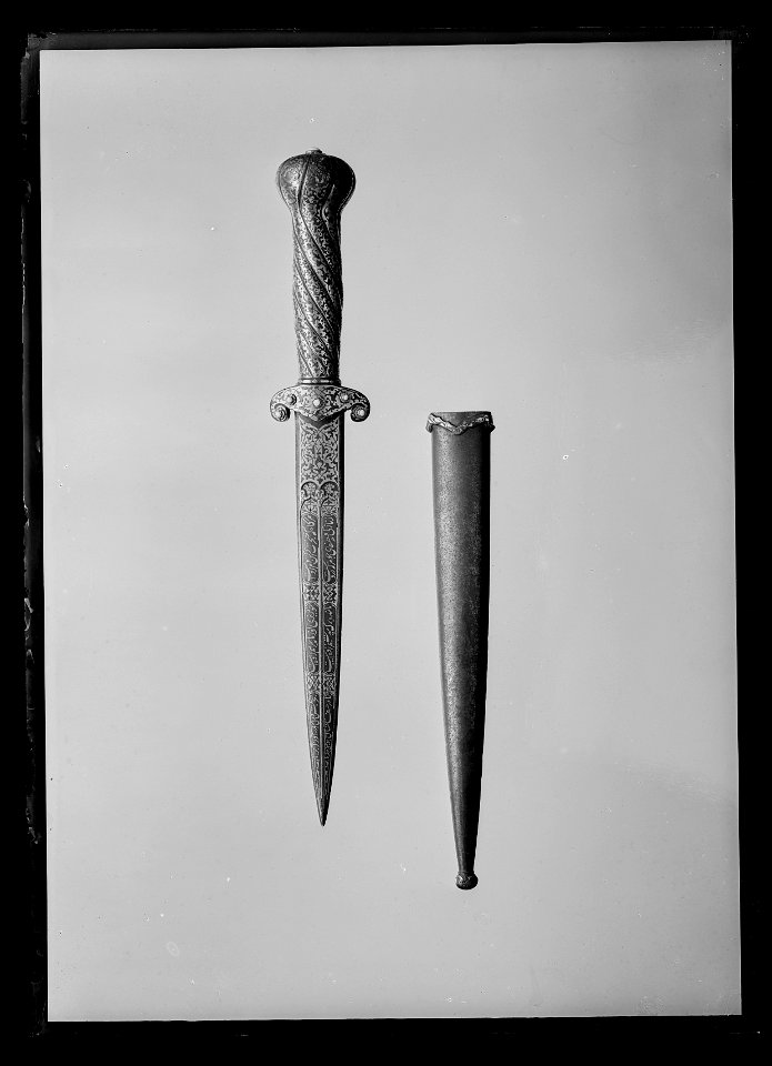 Dolk, Persien, 1500-talets slut, den s.k. Lammska dolken - Livrustkammaren - 77513