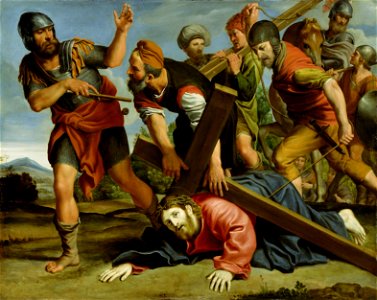 Domenichino, The Way to Calvary. Free illustration for personal and commercial use.