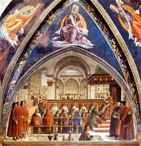 Domenico Ghirlandaio - Confirmation of the Rule - WGA08806