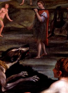 Domenichino - Diana and her Nymphs (detail) - WGA06392