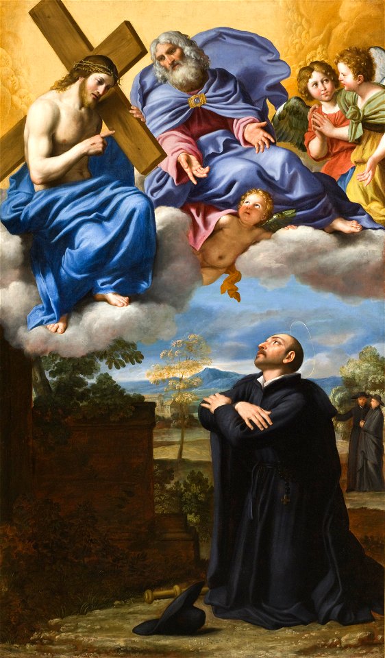 Saint Ignatius of Loyola's Vision of Christ and God the Father at La Storta LACMA M.89.59