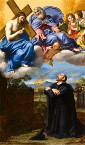 Saint Ignatius of Loyola's Vision of Christ and God the Father at La Storta LACMA M.89.59