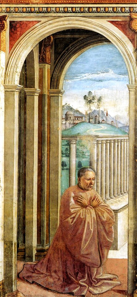 Domenico Ghirlandaio - Portrait of the Donor Giovanni Tornabuoni - WGA8875