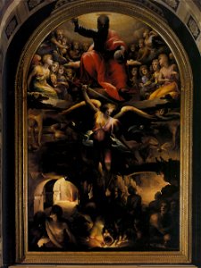 Domenico Beccafumi - Fall of the Rebel Angels - WGA01546