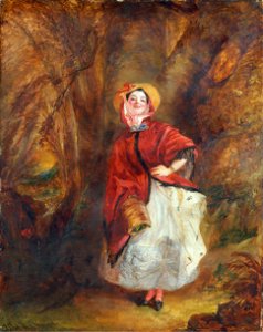 Dolly Varden by William Powell Frith. Free illustration for personal and commercial use.