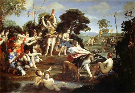 Domenichino - Diana and her Nymphs - WGA06390