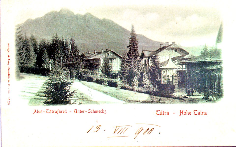 Dolný Smokovec 1900