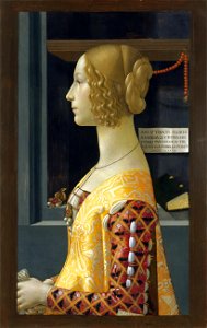 Domenico Ghirlandaio, Around 1449-1494 - Portrait of Giovanna Tornabuoni - Google Art Project