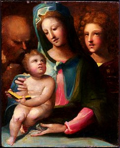 Domenico Beccafumi - Holy Family - y1958-127 - Princeton University Art Museum
