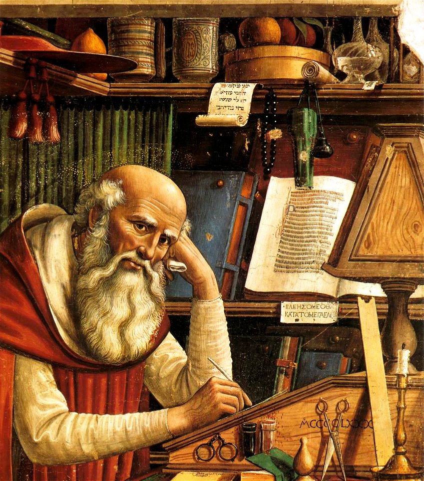 Domenico ghirlandaio, san girolamo 02