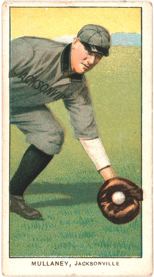 Dom Mullaney, Jacksonville Team, baseball card portrait LCCN2008676876