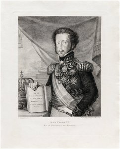 Dom Pedro IV, Rey de Portugal e dos Algarves, da Coleção Brasiliana Iconográfica
