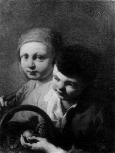 Domenico Maggiotto - Two Peasant Boys with a Basket - 38.1733 - Museum of Fine Arts