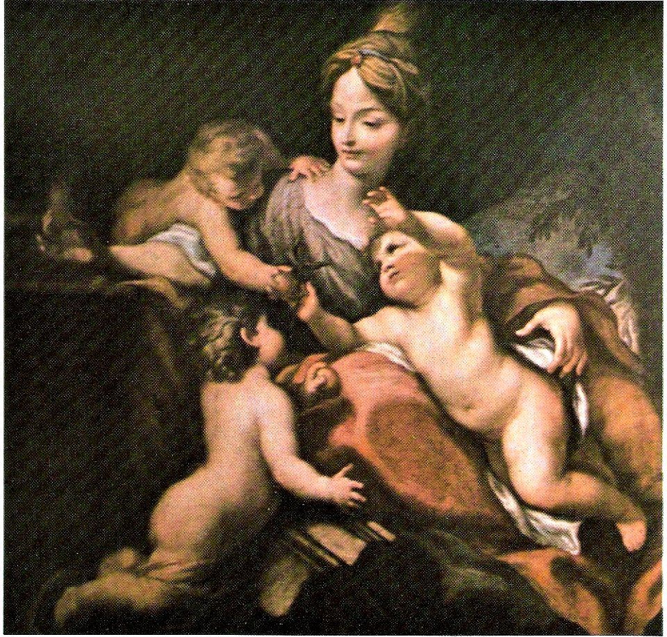 Domenico Piola-Allegoria della carità-Palazzo Bianco Genova