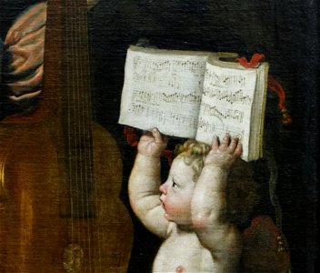 Domenichino - Saint Cecilia Playing the Viol 05