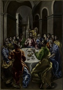 Domenico Theotokópoulos, called El Greco - The Feast in the House of Simon - 1949.397 - Art Institute of Chicago