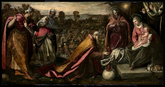 Domenico Tintoretto (Domenico Robusti) - Adoration of the Magi - 26.142 - Museum of Fine Arts