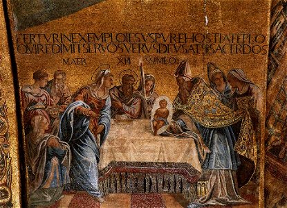 Domenico Tintoretto - Presentation of Christ in the Temple - WGA19639