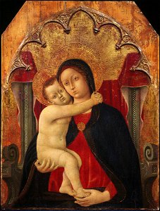 Domenico di Bartolo - Madonna and Child - y1962-58 - Princeton University Art Museum