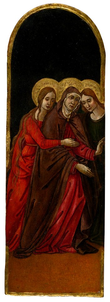 Domenico di Zanobi Madonna with Mary Magdalene and Saint John