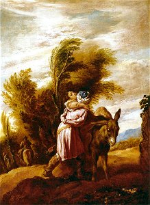 Domenico Fetti - Parable of the Good Samaritan - WGA07861. Free illustration for personal and commercial use.