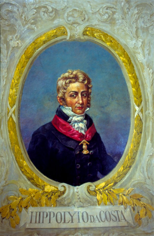 Domenico Failutti - Retrato de Hipólito José da Costa, Acervo do Museu Paulista da USP (cropped)