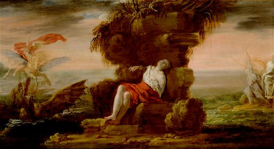 Domenico Fetti, , Kunsthistorisches Museum Wien, Gemäldegalerie - Perseus befreit Andromeda - GG 7722 - Kunsthistorisches Museum