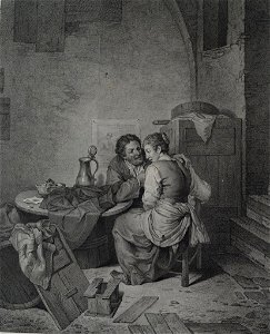 Domestic Scene (Guttenberg)