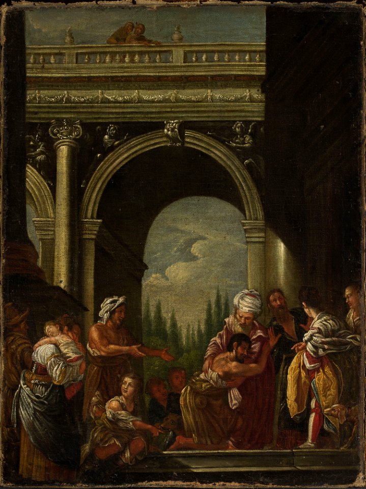 Domenico Fetti - Return of the prodigal son - M.Ob.768 MNW - National Museum in Warsaw