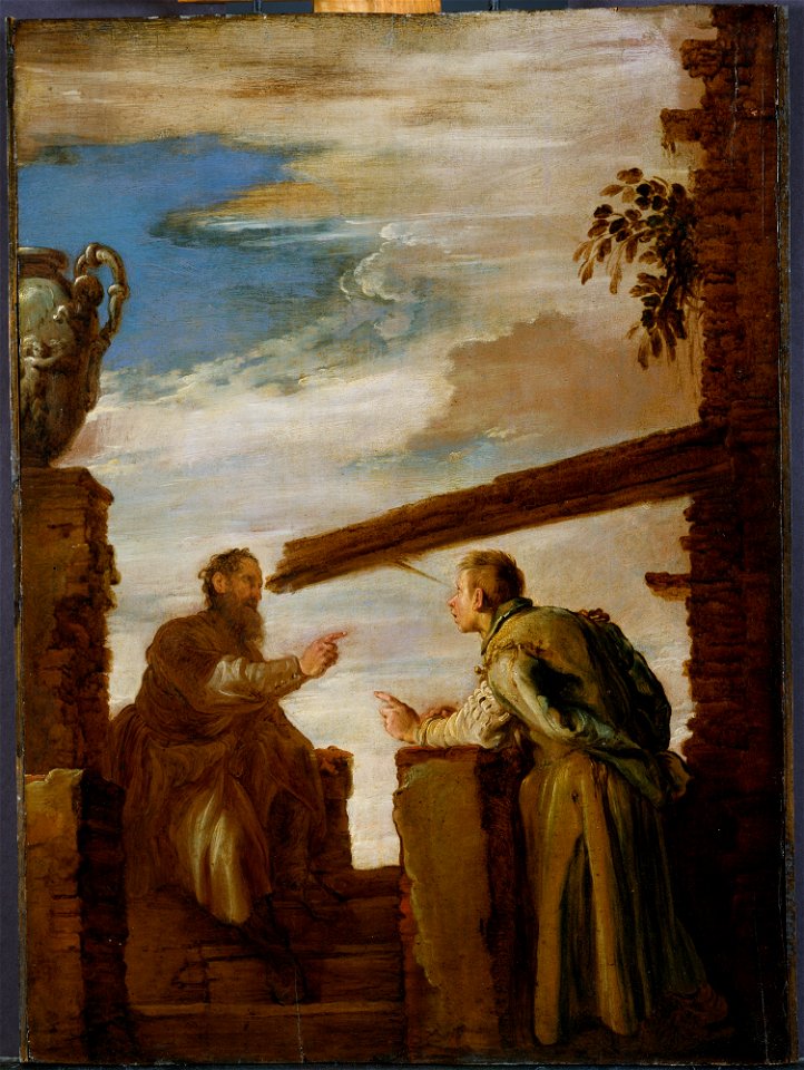 Domenico Fetti - The Parable of the Mote and the Beam