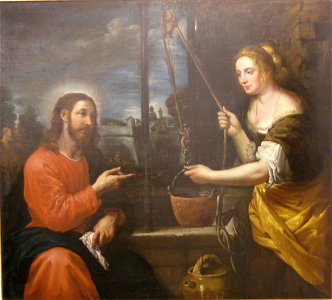 Domenico Fiasella Cristo e la Samaritana