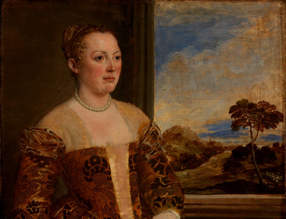 Domenico Brusasorci - Portrait of a Woman - 30.057 - Rhode Island School of Design Museum