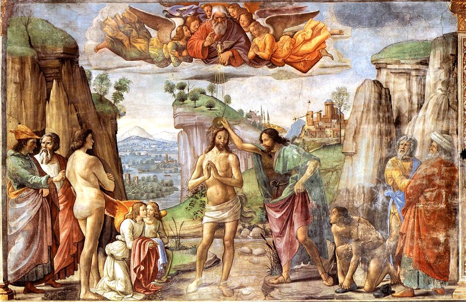 Domenico Ghirlandaio - Baptism of Christ - WGA8866