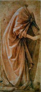 Domenico Ghirlandaio - Étude de draperie