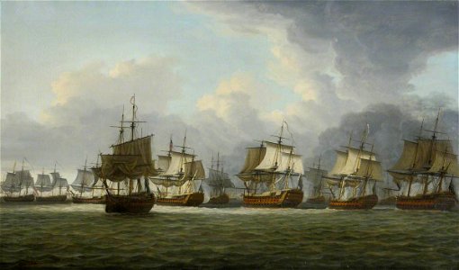 Dominic Serres (1722-1793) - The Battle of the Dogger Bank - 926821 - National Trust