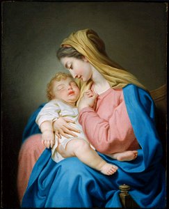Domenico Corvi - Virgin and Child - 90.76 - Museum of Fine Arts