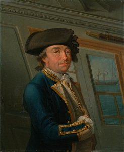 Dominic Serres - Captain William Locker - Google Art Project