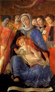 Domenico di Bartolo - Madonna of Humility - WGA06414. Free illustration for personal and commercial use.
