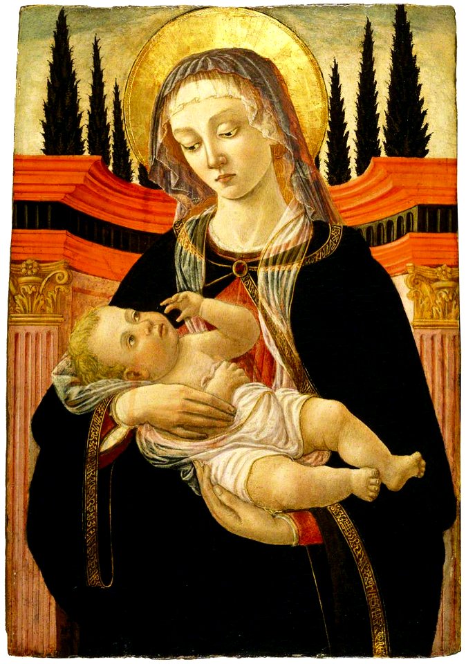 Domenico di Zanobi (active 1445-1481) - The Madonna and Child - 446809 - National Trust
