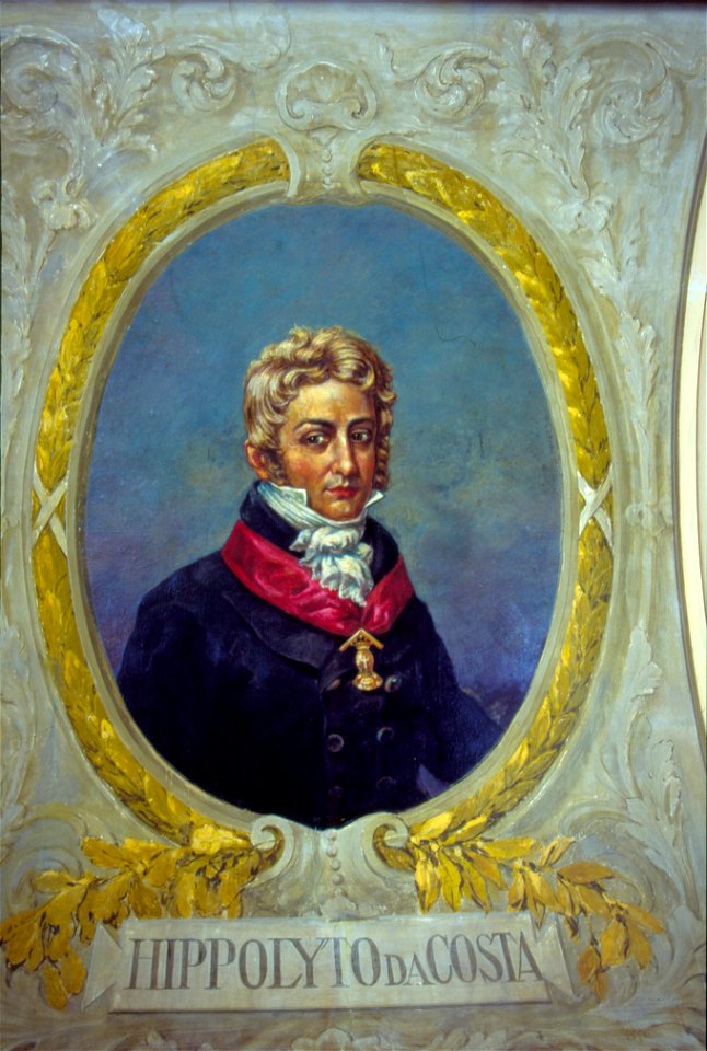 Domenico Failutti - Retrato de Hipólito José da Costa, Acervo do Museu Paulista da USP