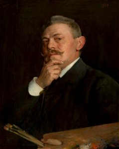 Dominik Skutecký - Autoportrét - O 1439 - Slovak National Gallery