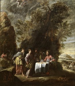 Domenico Fetti - Christ Ministered To by the Angels - 36.003 - Rhode Island School of Design Museum