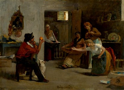 Dominik Skutecký - Parafráza na Paridov súd - O 776 - Slovak National Gallery