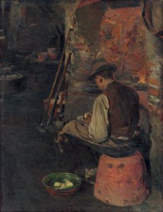 Dominik Skutecký - Pred obedom - O 394 - Slovak National Gallery