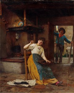 Dominik Skutecký - Prsteň milého - O 6714 - Slovak National Gallery