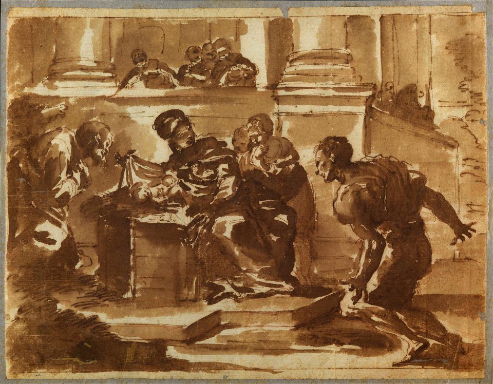 Domenico Maria Canuti - Adoração dos Pastores
