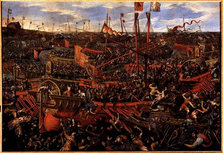 Domenico Tintoretto - Battle of Salvore - WGA19632