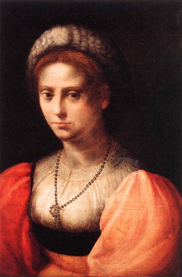 Domenico Puligo - Portrait of a Lady - WGA18529
